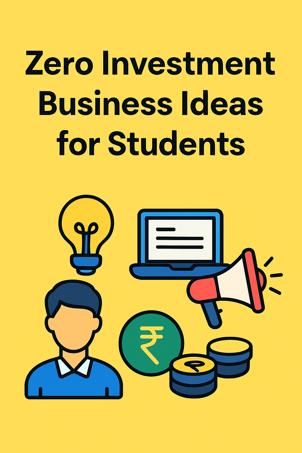 best zero investment business ideas for students in 2025.